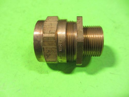 Hawke 06418/452/bx 25mm exd 1/c bas 1014v 3/4&#034; gland connector (lot of 2) for sale