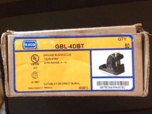 ILSCO Ground Bushing Lug -- GBL-4DBT -- (Lot of 50) New