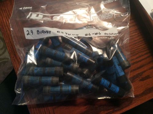 29 burndy es4w4w insulink service entrance sleeve nos blue/blue #6 for sale