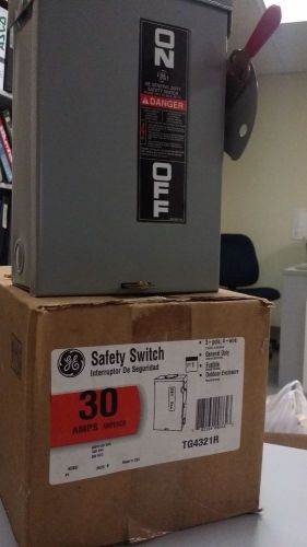 GE - Safety Switch - TG4321R - 30 AMPS
