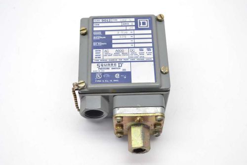 Square d 9012 gaw-5 pressure 3-150psi 475psi b 120-600v-ac switch b423612 for sale