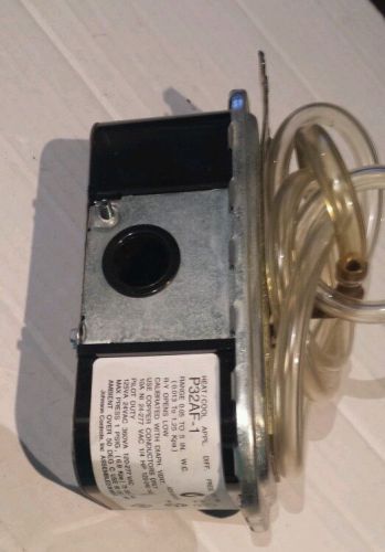 Johnson controls heat cool p32af-1 pressure switch 0.013 to 5 in w.c. for sale