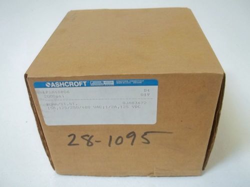 ASHCROFT LPSN4GB06 PRESSURE SWTICH 2000PSI *NEW IN A BOX*