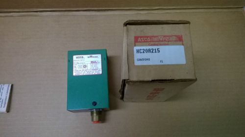 Asco tri point pressure switch hc20a215 1/8&#034; npt 40-120 psi new for sale