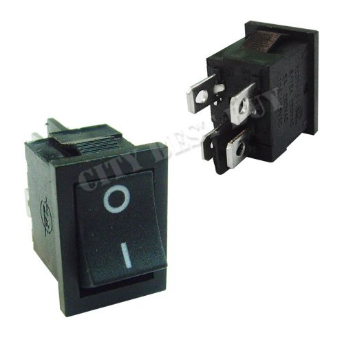 50 black button 4 pin dpst on/off boat car rocker switch 6a 250v 10a 125v k104 for sale