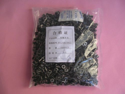 1000pcs/lot, 6x6x4.3mm Side Mount Tact Switch,Tactile Switch, touch switch