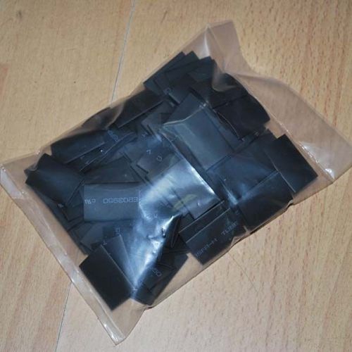 100 pcs heat shrinkable tubings 12 x 30 mm for rg8 lmr400 cable, 125°c for sale