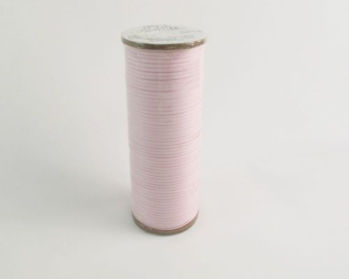 500yd gudebrod bms13-54 light pink polyester lacing tape 0.085/0.14 grade b for sale