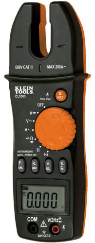Klein tools cl3000 ac fork meter 200 amp for sale