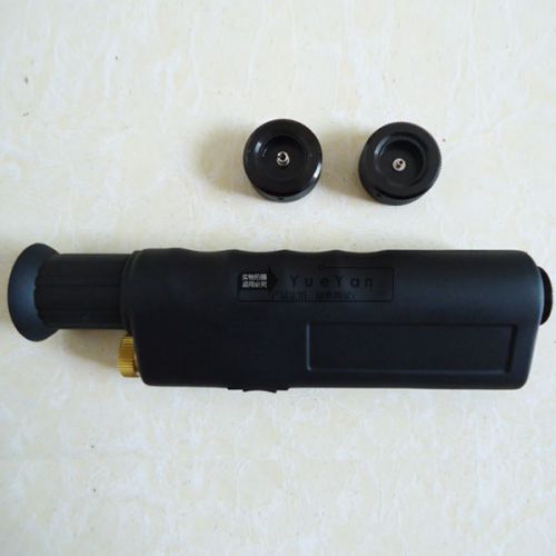 Free Shipping Optical Fiber Optic Mini 200x Fiber Microscope,1.25/2.50mm Adapter