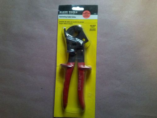 Klein Tools ratcheting cable cutter 400 MCM Copper and 600 MCM Aluminum