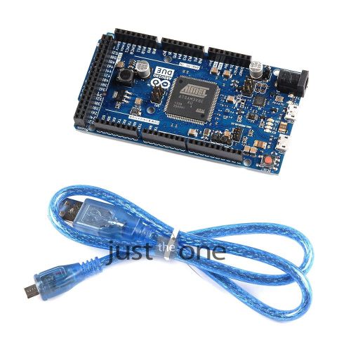 1x DUE 2012 R3 Board AT91SAM3X8E ARM 32 Bit Turmeric Arduino with Data Cable Set