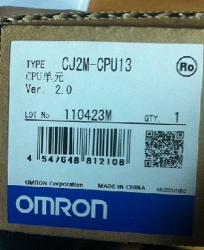 Brand new omron plc cpu unit cj2m-cpu13 ( cj2mcpu13 ) for sale