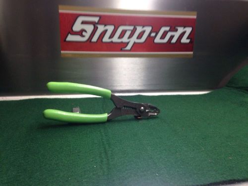 Pwcs7cf snap on green wire stripper/crimper/cutter, 7&#034; for sale