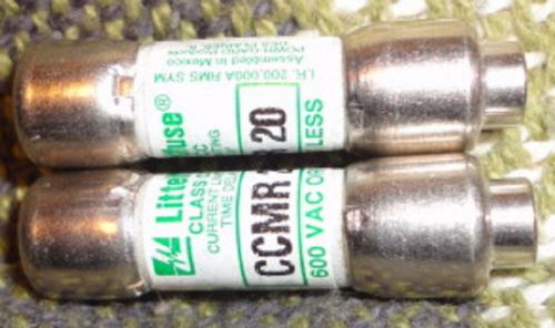 2 new littelfuse ccmr 20 fuse / fuses ccmr20