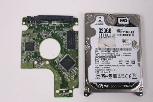 Wd wd3200bekt-00pvmt0 320gb 2,5 sata hard drive / pcb (circuit board) only for d for sale