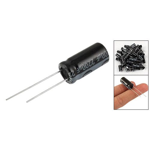 2015 50 Pcs 10x20mm 2200uF 16V Radial Lead Electrolytic Capacitor