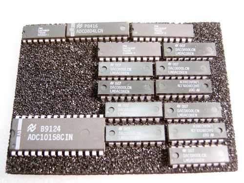 (15) National Semiconductor Digital Converter DAC ADC DAC08 DAC312HP ADC08 ADC10