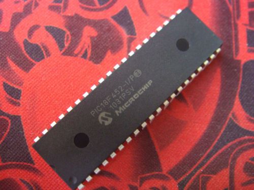 10pc pic18f452-i/p pic18f452 origina microchip ic dip40 ar for sale