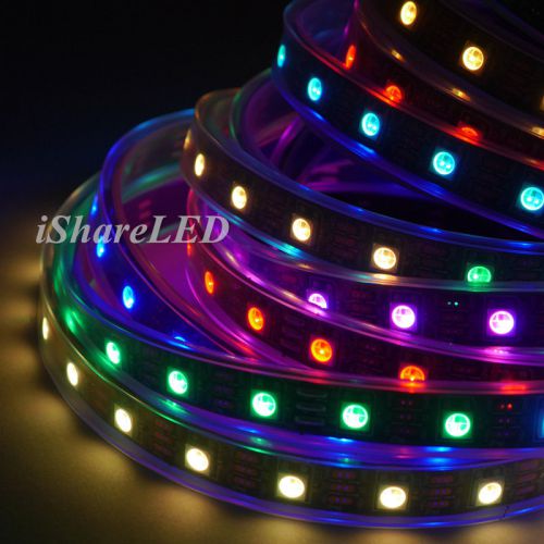 4M WS2812 WS2812B 60 LEDs/m IP67 Waterproof Individually Full Color LED Stip 5V