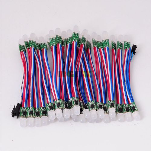 1000x 8mm bare board wire ws2811 pixel rgb module light string addressable dc5v for sale