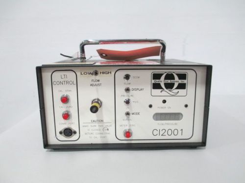 QUALITY FIRST SYSTEMS CI2001 AIR TRANSDUCER PRESSURE CALIBRATOR 120V-AC D233997