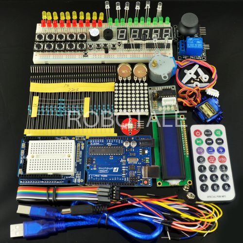 Starter kit, universal learning suite c1 containing uno r3 development board for sale