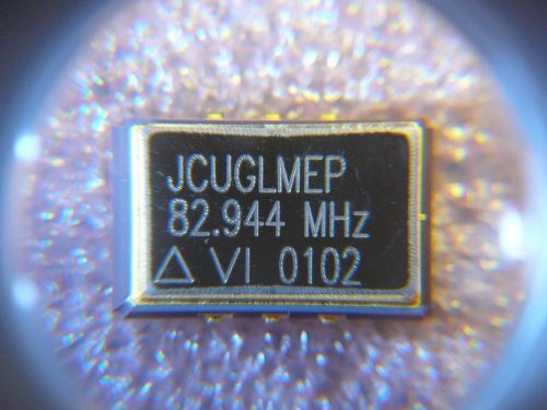 VECTRON JCUGLMEP-82M944 VCXO, CLOCK 15 MHz - 180 MHz PECL OUTPUT **NEW** 2/PKG