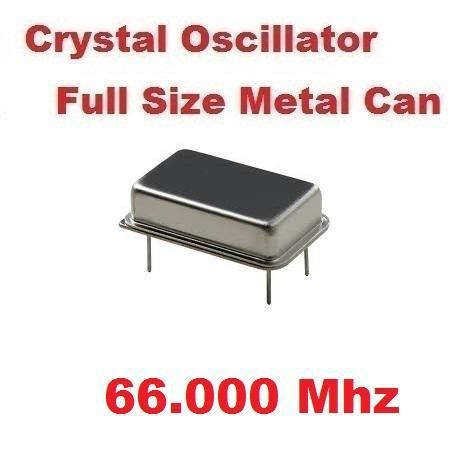 66.000Mhz 66.000 Mhz CRYSTAL OSCILLATOR FULL CAN 10 pcs