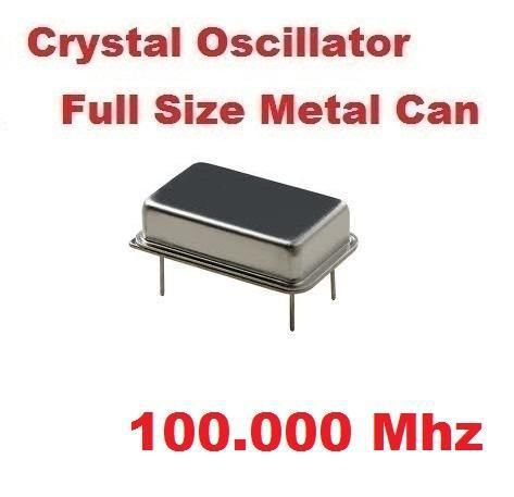 100.00Mhz 100.00 Mhz CRYSTAL OSCILLATOR FULL CAN ( Qty 5 )