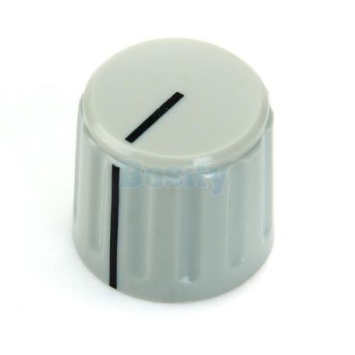 5pcs Plastic Potentiometer Control Knob - Grey