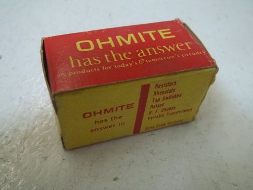 OHMITE 0108 MODEL E *NEW IN A BOX*