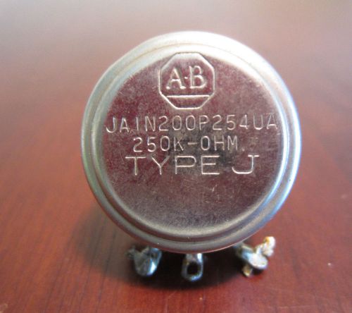 Allen bradley ja1n200p254ua 250k-ohm type j potentiometer for sale