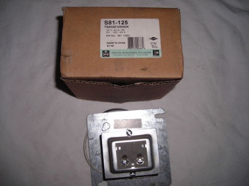 NEW WHITE RODGERS S81-125 TRANSFORMER