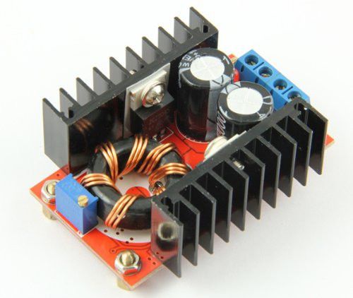 1pcs 150w dc-dc boost converter 10-32v to 12-35v 6a step-up power supply module for sale