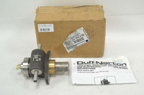 New duff norton m5501-84 screw jack machine 1 ton capacity actuator b350108 for sale