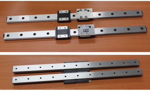 Thk  srs12wzm + 422mm linear ball bearing lm guide 2rail 4block for sale