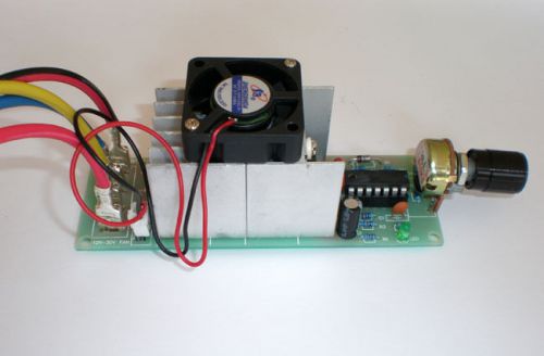 12-30V 30A DC Motor Speed Controller PWM With Cool Fan