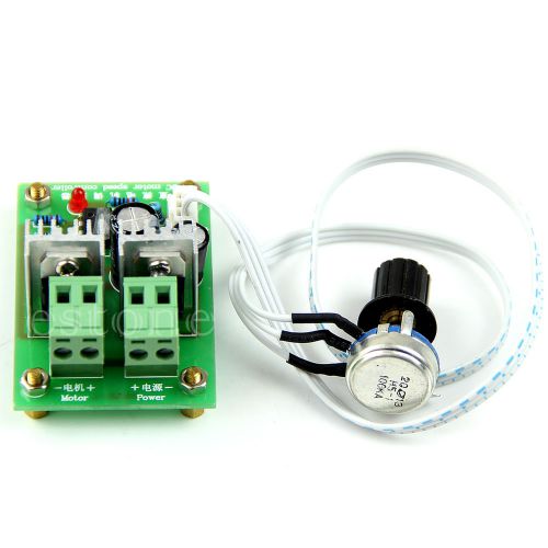 New! dc motor pulse width pwm speed regulator controller switch 12v 24v 36v 10a for sale