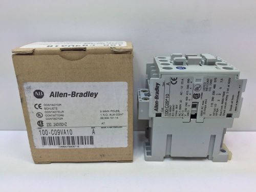 NEW! ALLEN-BRADLEY CONTACTOR 100-C09VA10 100C09VA10 230...240 VOLT 50 HZ