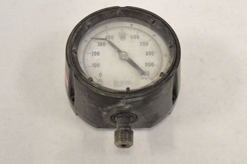 Ashcroft q-8451 pressure 0-1000kpa 5 in 1/2 in npt gauge b302379 for sale
