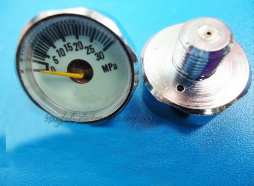 Luminous 25mm axial 30mpa m10 * 1 micro pressure gauge constant pressure new hym for sale