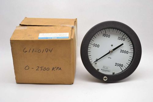 Ashcroft 60-1377as-2b duragauge 0-2500kpa 1/4 in npt pressure gauge b440002 for sale