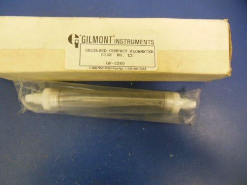 Gilmont Shielded Compact Flowmeter Size No. 12