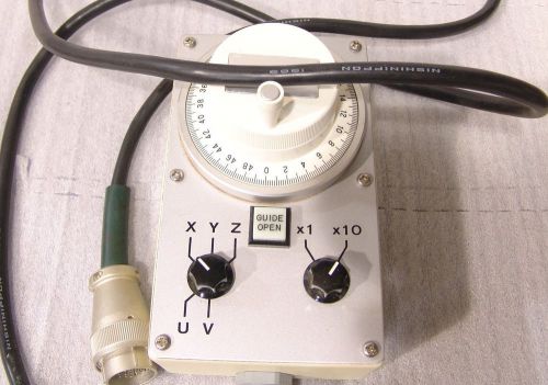 Machine tool pendant control nikon pg500a pulse generator for sale