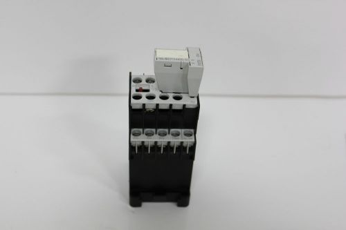 Siemens contactor w/aux contact block/surge supressor 16a 600v 3tf2010(s7-1-26d) for sale