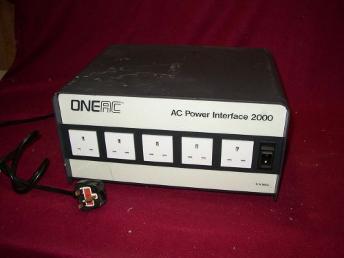 OneAc AC Power Interface 2000 Conditioner  001K2