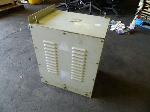 25.0 kva 3 ph machine tool transformer, off vertical machining center, used for sale