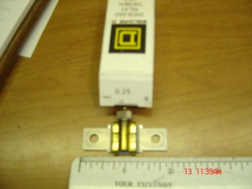 SQUARE D OVERLOAD RELAY THERMAL UNIT B25