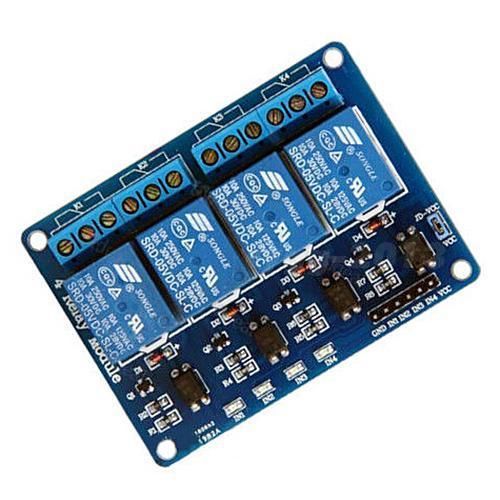 5V Four 4 Channel Relay Module With optocoupler For PIC AVR DSP ARM Arduino CGYG